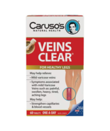 Caruso’s Veins Clear 60 Tablets - $162.42 CAD