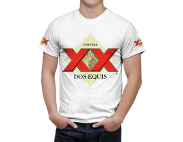 Dos Equis Beer White T-Shirt, High Quality, Gift Beer Shirt - £25.01 GBP