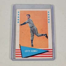 Lefty Gomez aka Vernon Gomez #34 New York Yankees Hall of Fame 1961 Fleer - £8.40 GBP