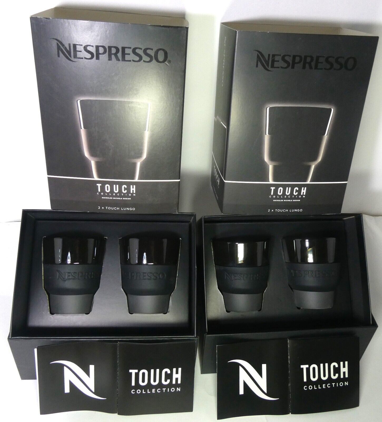 Nespresso 2 X 2  Touch Lungo Coffee Cups, Box w  Sku 3648/2,EXPEDITED SHIPP.New - $375.00