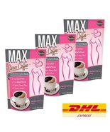 3 x Max Curve Coffee Weight Management Slimming shape Reduce Belly Fat Burn - $43.19