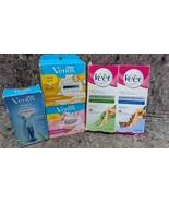 Gillette Venus Smooth Razor Blade, Cartridges Refills, Veet Wax Strips B... - $42.99