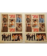 Vintage 1989 New Kids On The Block Stickers Sheets Lot of 2 sheets New O... - £2.39 GBP