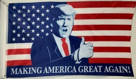 Trump 2024 Keep America Great President Donald MAGA 3x5 Flag Republican Flag - £13.36 GBP