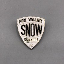 Fox Valley Snow Drifters Ski Enamel Pinback Souvenir Pin - $33.17