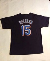 New York Mets Carlos Beltran  Majestic Black T Shirt Size XL - £14.20 GBP