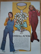 Vintage Simplicity  Overall Action Fashion Print Magazine Advertisement ... - £4.71 GBP