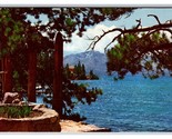 Mt Tallac Snow Cross From Zephr Point Lake Tahoe California Chrome Postc... - $2.92