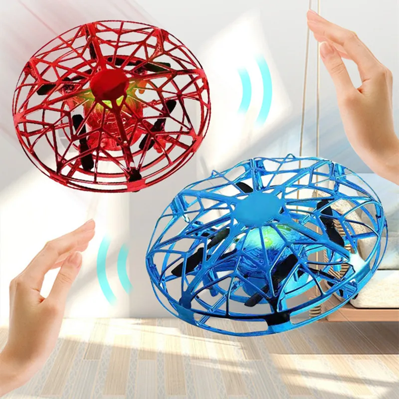 Colorful Anti-collision Flying Helicopter Magic Hand UFO Ball Aircraft S... - £10.25 GBP+