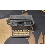 VINTAGE Diecast Bronze Color Metal Pencil Sharpener REMINGTON TYPEWRITER 3" - $9.85