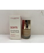 Clarins Everlasting Youth Fluid Foundation 108W NIB 1 oz - $29.14 CAD