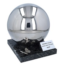 Urn for garden XL size urn for human ashes Companion urn for two outdoor sphere - $335.70