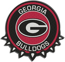 University of Georgia Bulldogs Embroidered Patch Sew-on, Iron-on - £7.08 GBP+