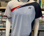 YONEX Men&#39;s Badminton T-Shirts Sports Apparel Top Blue [105/US:M] NWT 21... - $44.01
