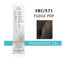 Wella Colorcharm Gel Permanent Hair Color -5BC FUDGE POP - $12.00
