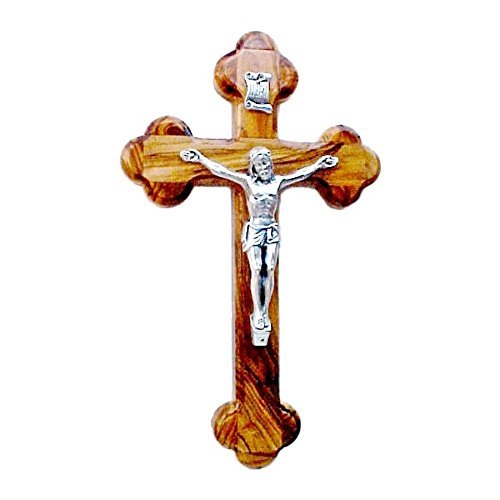 Olive Wood Stations of the Cross Crucifix Hanging Wall Cross | Orthodox ... - $19.90
