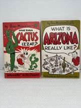 Set Of 2 Reg Manning PB Books What Is Arizona Really Like 1ST Edition &amp; Cactus - £22.03 GBP
