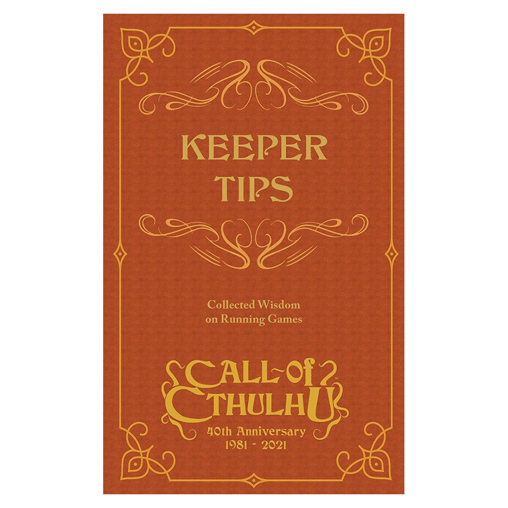 Call of Cthulhu Keeper Tips Collected Wisdom Book - $40.53