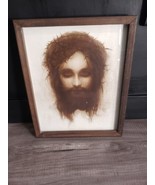 Veronica&#39;s Veil by Gabriel Max Jesus Christ crowned with Thorns Framed C... - $44.05