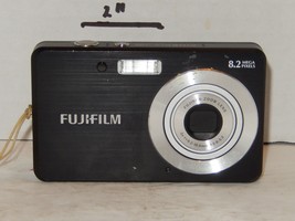 Fujifilm FinePix J Series J10 8.2MP Digital Camera - Black Tested Works - £84.41 GBP