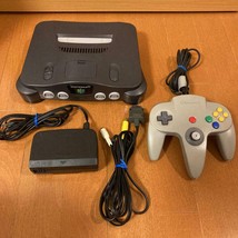 Nintendo 64 Gray Console Tested JAPAN NUS-001 Set with Controller - £70.41 GBP