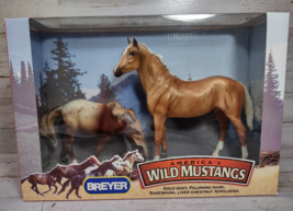 Breyer Wild Mustangs 750210 Gold Dust Palomino Mare &amp; Sagebrush Appaloos... - $55.63