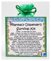 Pharmacy Dispenser&#39;s Survival Kit - Fun, Novelty Gift &amp; Greetings Card - £6.57 GBP