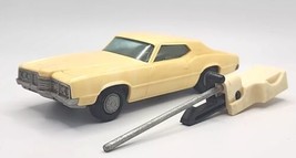 Vintage Funmate Go Cars Cream 1970&#39;s Ford Thunderbird w/ Launcher Works SH4D - £19.61 GBP