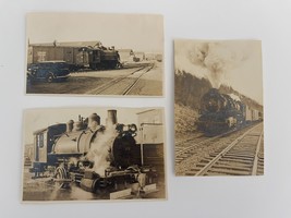 Original Circa 1930&#39;s Train Engine Photos Photographs Lot - $18.00