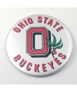 VTG Ohio State Buckeyes NCAA University Football Team Buckeye Leaf Butto... - $13.99