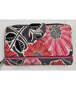 Vera Bradley Cherry Blossom Floral Quilted Trifold Turnlock Organizer Wa... - €8,87 EUR