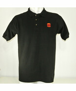 BURGER KING 2025 Employee Uniform Polo Shirt Black Size L Large NEW - $25.49