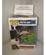 Tom Baker Hand Signed Autograph Doctor Who Funko Pop COA - $350.00