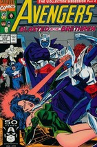 Avengers #337 - Sep 1991 Marvel Comics, VF- 7.5 Nice! - $3.47