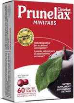 Prunelax Ciruelax Natural Laxative Regular for Occasional Constipation, Mini Tab - £18.33 GBP