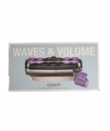 Conair Waves &amp; Volume 12 Flocked Hair Rollers with Ceramic Infused Techn... - $34.17 CAD