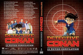 DVD ANIME~Detective Conan 24 in 1 Movie Collection~Sottotitoli in inglese e... - £27.72 GBP