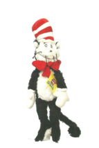 Dr Seuss Cat In The Hat Plush 20 Inch Bean Tush and Hang Tags New Condition - £13.91 GBP