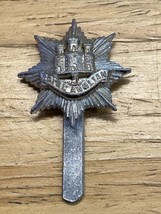 Vintage British Royal Anglian Hat Cap Badge Military Militaria KG JD - $29.70