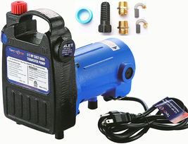 120V 1560GPH Water Pump, High Pressure Transfer Pump with Suction Strainer and B - £166.12 GBP