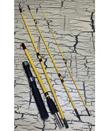 VTG Eagle Claw 5pc Fly Spinning Fishing Rod 7'6" Pack It Model PK601 Medium USA - $39.99