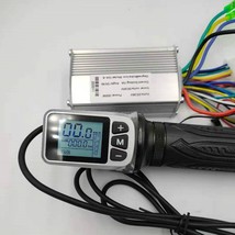 An item in the Sporting Goods category: 24v36v48v LCD Display 124DX WITH Throttle&BLDC Motor Controller 250w350w for Ele