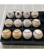 Lot Of 12 Random Baseballs With Signatures On Them Look 1 Dozen - $1,038.52 MXN