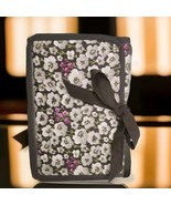 Thirty One 31 Fold-And-Go Notebook Personal Organizer Fabric Multi Flora... - $14.83