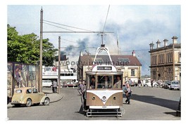 ptc7514 - Lancs - Blackpool CT Tram No.170 to Fleetwood c1940/50s- print 6x4 - £2.15 GBP