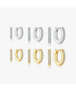 S925 Sterling Silver Earrings Fashionable Versatile Women&#39;s Jewelry Eleg... - €13,24 EUR+