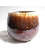Brown Drip USA MCP Mccoy Sugar Bowl ONLY Cup Symbol on Bottom 3 1/4&quot; Tall - £8.64 GBP