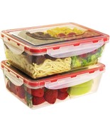 Bento Lunch Box Containers Kitchen Food Storage Portable Microwaveable L... - £26.95 GBP