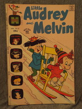 Vintage 1972 Little Audrey and Melvin #53 Harvey Giant Comic Book Bronze... - $19.95