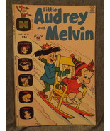 Vintage 1972 Little Audrey and Melvin #53 Harvey Giant Comic Book Bronze... - £11.79 GBP